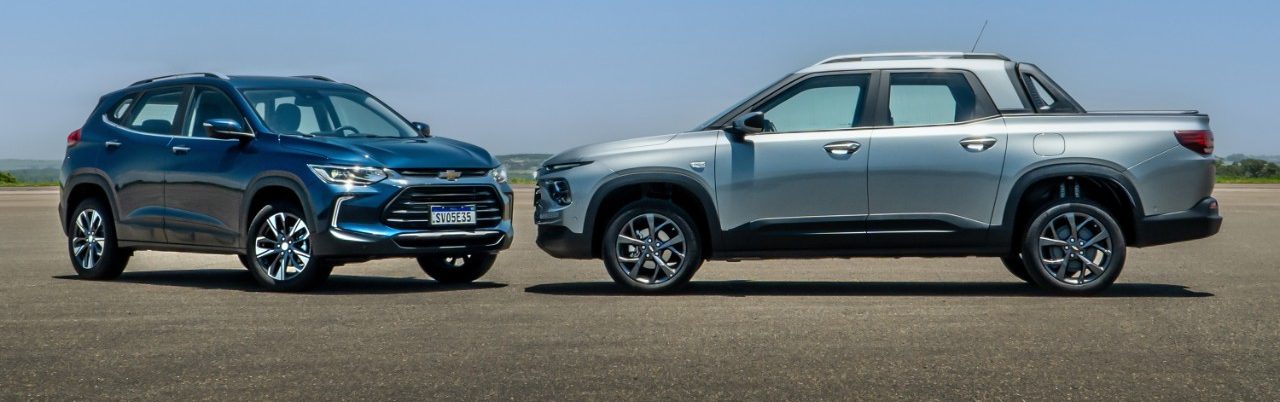 Chevrolet Blazer EV in red